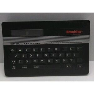 Franklin Computer Spell Master With‎ Case MODEL SA-103 (TESTED & WORKS) Vintage